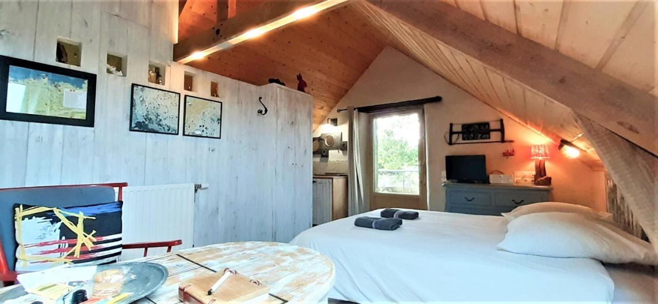 La Grange Aux Lievres, Gites Kerdoel Cleder Ngoại thất bức ảnh